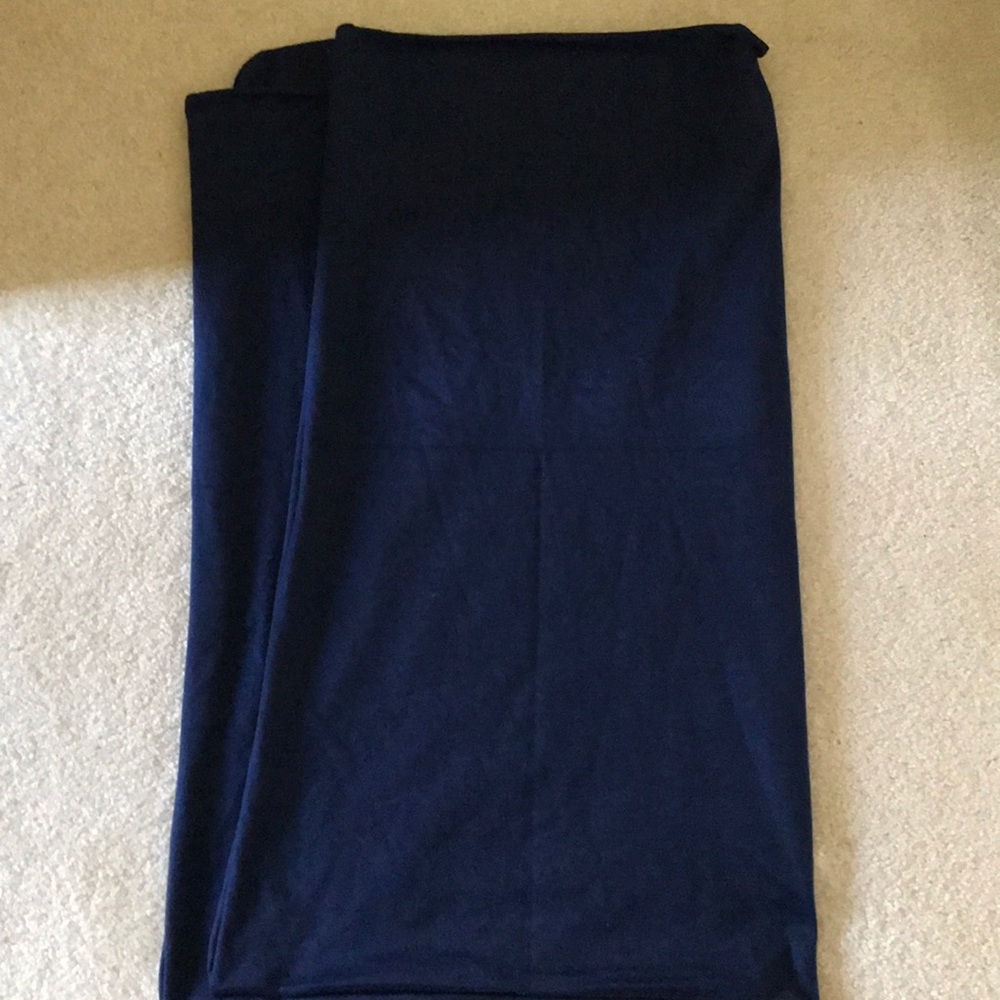 Navy blue scarf
